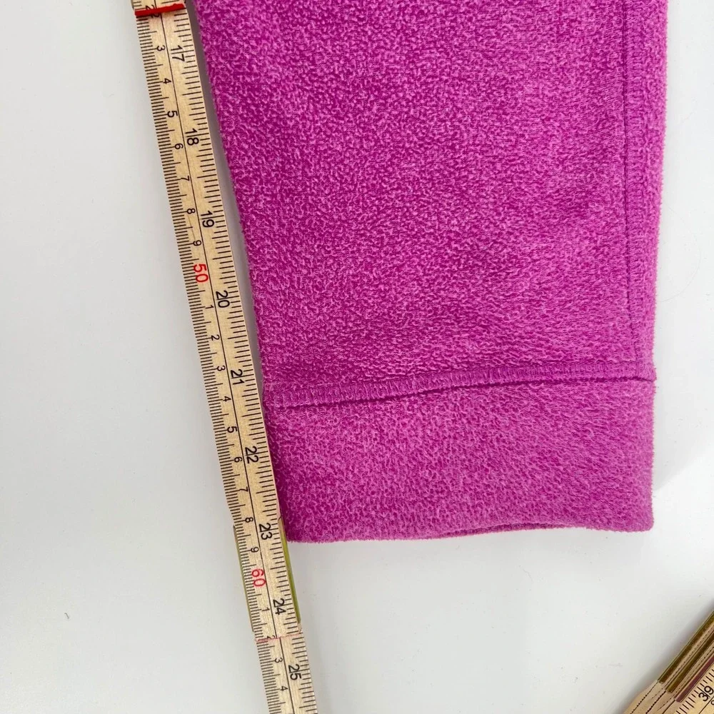 Stio Kids Magenta Pink Fleece Joggers Sweatpants Size 12 Recycled‎ Polyester
